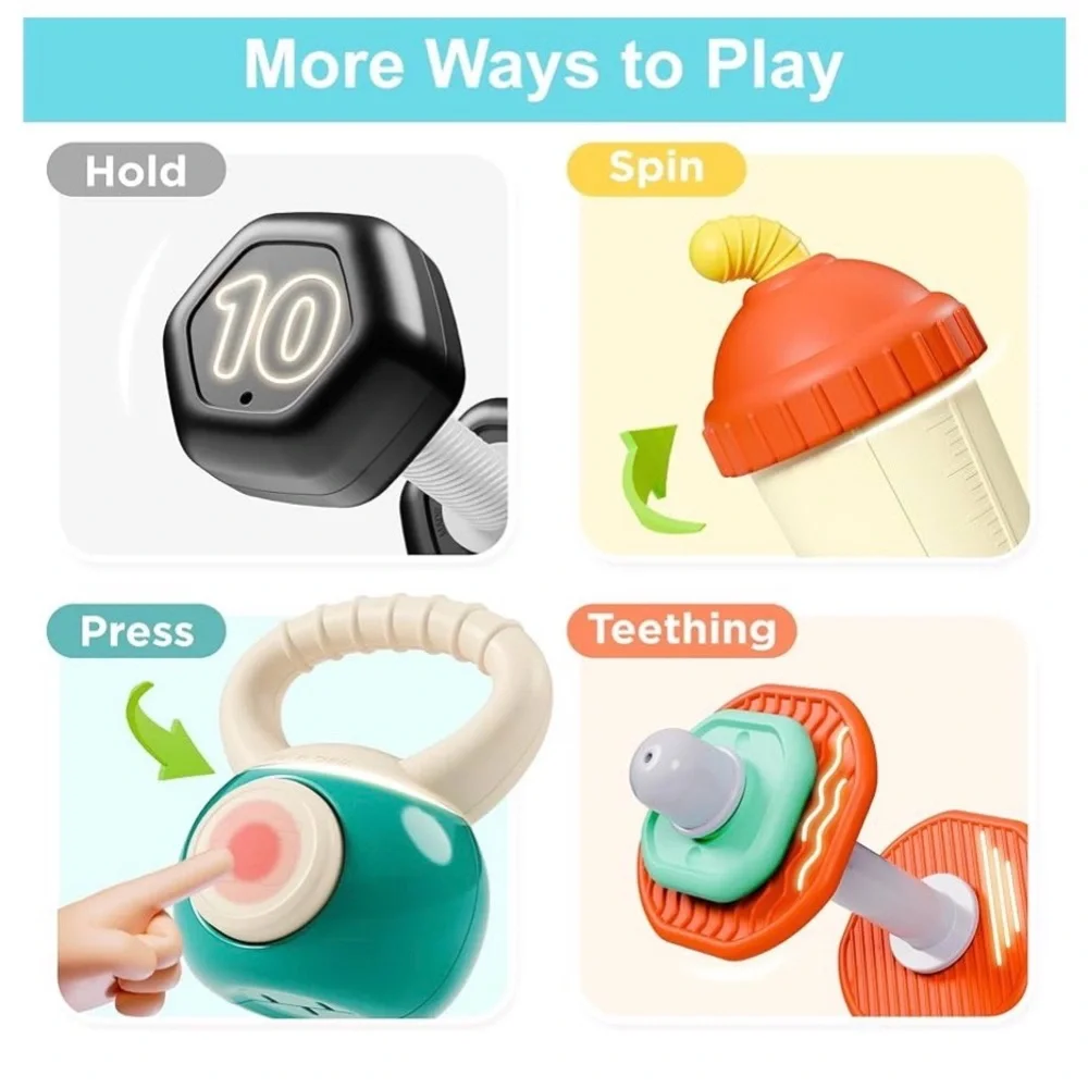 Baby's First Gym Rattle Set - Multicolor - Picture 7 of 7